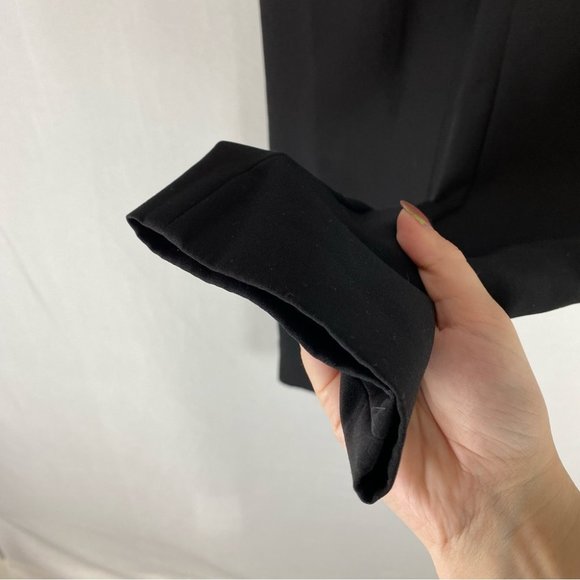 🌷 3/$30 Vince Camuto Black Slim Fit Cropped Trouser Size 2 - Picture 4 of 8